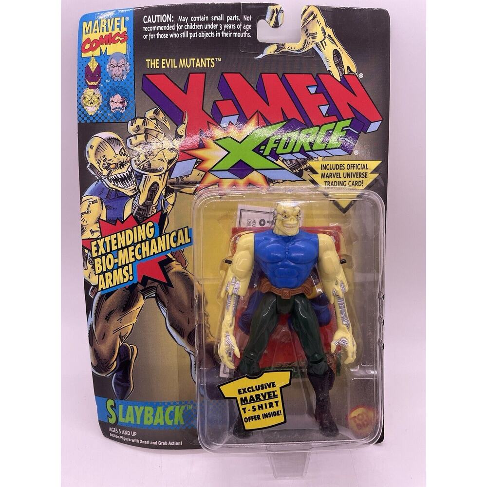 Vintage 1994 Toybiz The Evil Mutants X-force Slayback Action Figure -brand New